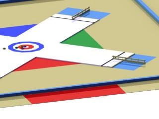 view of the X-Curling rink